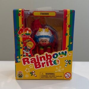 New Rainbow Brite Holiday TWINK Cheebee! Figurine by TLS Toys